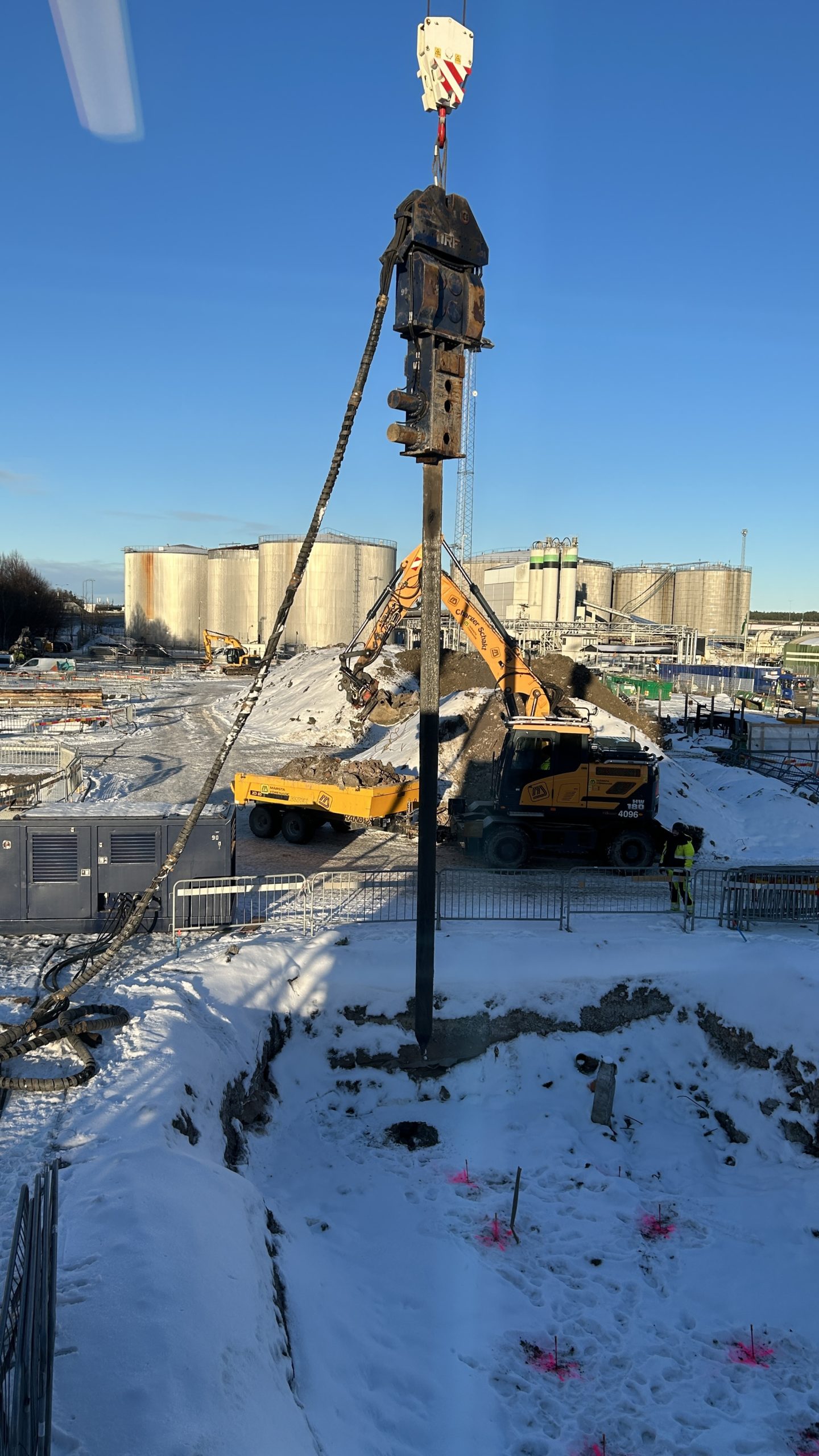 Bygg & Berglaget utför arbete i Värtahamnen för Stockholm Exergi | EA ...